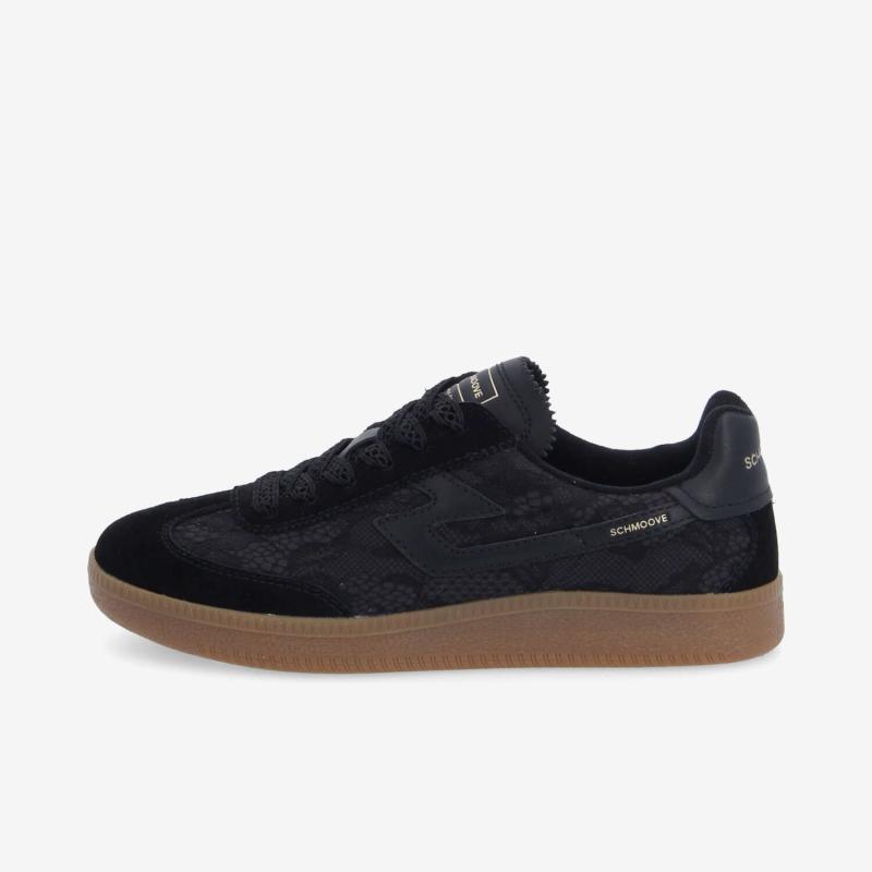 SHEFFIELD JOGGER W - DENTELLE/SUEDE - NOIR